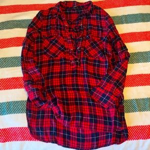 Flannel Tunic
